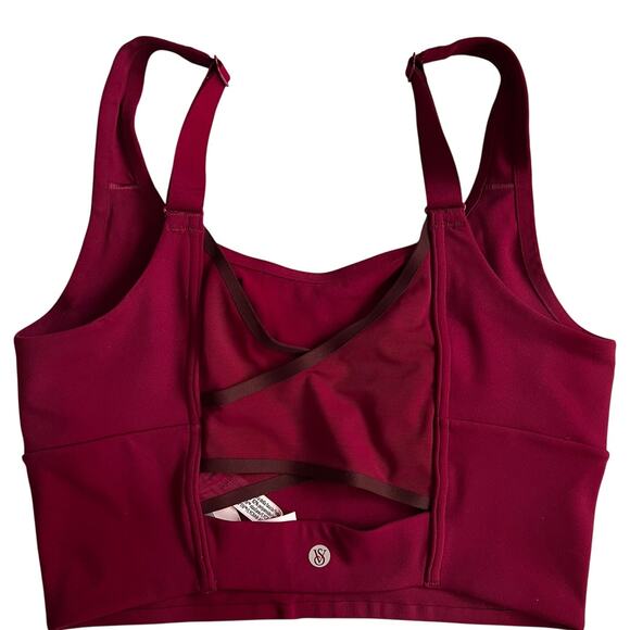 Victoria's Secret VSX Elevate Cross-Back Mesh Sports Bra, XS - Picture 3 of 6